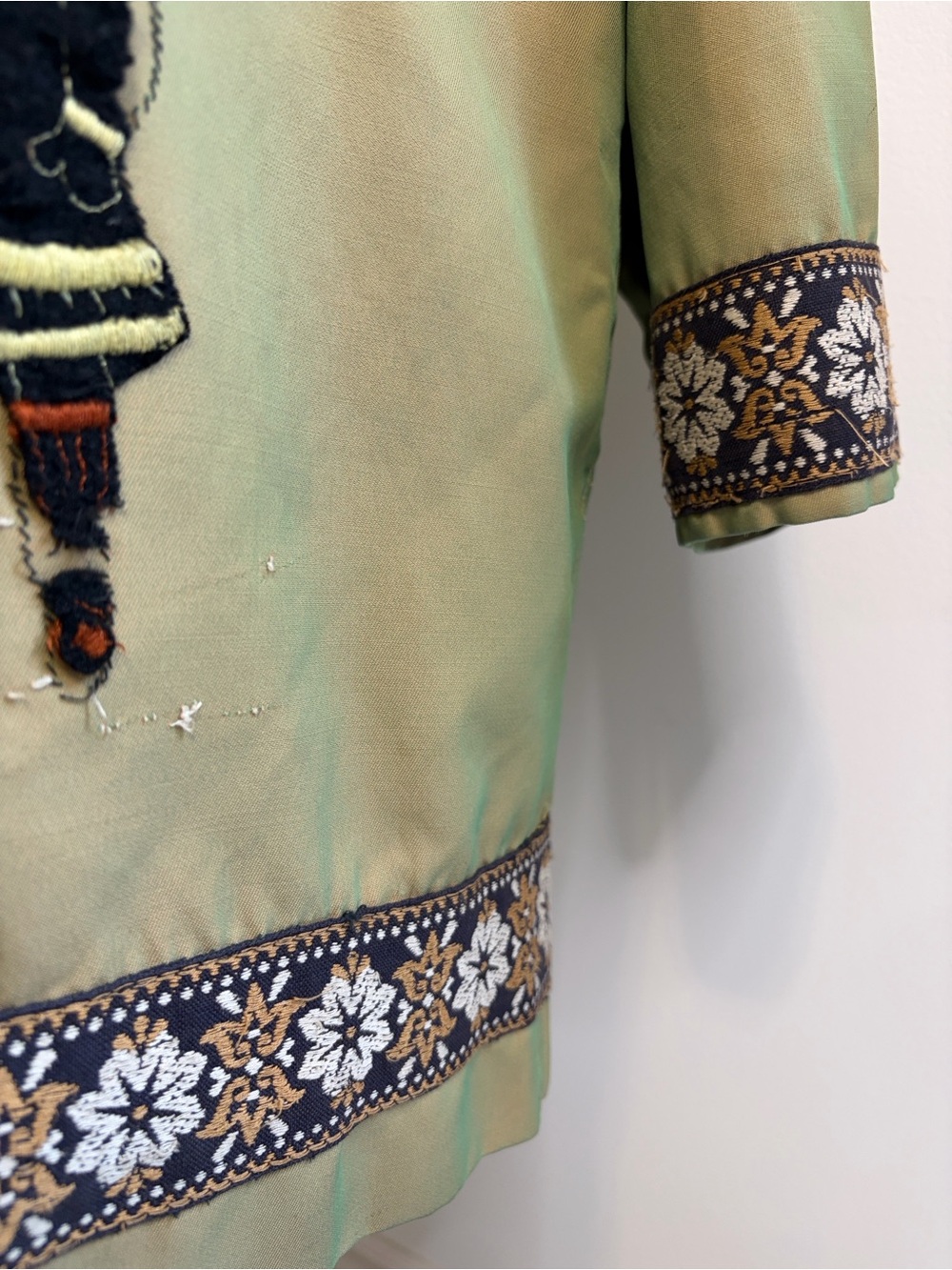 Vintage Inuit Story Parka Shell Green ONE SIZE - Picture 5 of 16